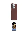 ieg™ iPhone 15 Pro Max Kılıf Kozmos Klasik Prime - Siyah Buffer Hayalet Cam Ekran Koruyucu