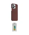 ieg™ iPhone 15 Pro Max Kılıf Kozmos Klasik Prime - Siyah Polymer Nano Ekran Koruyucu