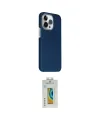 ieg™ iPhone 15 Pro Max Kılıf Kozmos Klasik Prime - Siyah Polymer Nano Ekran Koruyucu
