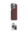 ieg™ iPhone 15 Pro Max Kılıf Kozmos Klasik Prime - Siyah Vanessa Magic Hayalet Cam