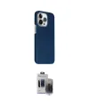 ieg™ iPhone 15 Pro Max Kılıf Kozmos Klasik Prime - Siyah Vanessa Magic Hayalet Cam