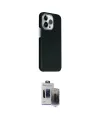 ieg™ iPhone 15 Pro Max Kılıf Kozmos Klasik Prime - Siyah Vanessa Magic Hayalet Cam