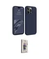 ieg™ iPhone 15 Pro Max Kılıf Kozmos Yansıma Özel Seri - Siyah Bilvis 3D Cam Ekran Koruyucu