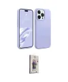 ieg™ iPhone 15 Pro Max Kılıf Kozmos Yansıma Özel Seri - Siyah Bilvis 3D Cam Ekran Koruyucu