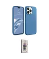 ieg™ iPhone 15 Pro Max Kılıf Kozmos Yansıma Özel Seri - Siyah Bilvis 3D Cam Ekran Koruyucu
