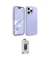 ieg™ iPhone 15 Pro Max Kılıf Kozmos Yansıma Özel Seri - Siyah Bilvis Hayalet Cam Ekran Koruyucu