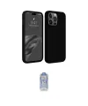 ieg™ iPhone 15 Pro Max Kılıf Kozmos Yansıma Özel Seri - Siyah Joko Magic 5D Cam