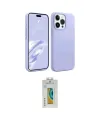 ieg™ iPhone 15 Pro Max Kılıf Kozmos Yansıma Özel Seri - Siyah Polymer Nano Ekran Koruyucu