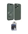 ieg™ iPhone 15 Pro Max Kılıf Kozmos Yansıma Özel Seri - Siyah Vanessa Magic Cam