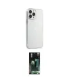 ieg™ iPhone 15 Pro Max Kılıf Kutup Doku Koleksiyonu - Şeffaf 360 Full Body Arka Koruyucu