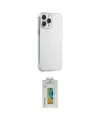 ieg™ iPhone 15 Pro Max Kılıf Kutup Doku Koleksiyonu - Siyah Polymer Nano Ekran Koruyucu