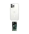 ieg™ iPhone 15 Pro Max Kılıf Kutup Klasik Serisi - Şeffaf 360 Full Body Arka Koruyucu