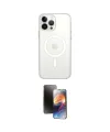 ieg™ iPhone 15 Pro Max Kılıf Kutup Klasik Serisi - Siyah 3D Antistatik Mat Seramik Nano Ekran Koruyucu