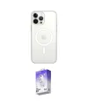 ieg™ iPhone 15 Pro Max Kılıf Kutup Klasik Serisi - Siyah Bilvis 5in1 3D Magic Cam Ekran Koruyucu