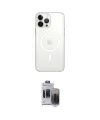 ieg™ iPhone 15 Pro Max Kılıf Kutup Klasik Serisi - Siyah Vanessa Magic Hayalet Cam