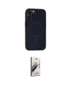 ieg™ iPhone 15 Pro Max Kılıf Kutup Serisi - Siyah Bilvis 3D Mat Cam Ekran Koruyucu