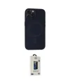 ieg™ iPhone 15 Pro Max Kılıf Kutup Serisi - Siyah Bilvis Hayalet Cam Ekran Koruyucu