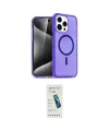 ieg™ iPhone 15 Pro Max Kılıf Nova Asil Prime - Şeffaf Pasifik Cam Ekran Koruyucu