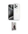 ieg™ iPhone 15 Pro Max Kılıf Nova Asil Prime - Siyah Bilvis Hayalet Cam Ekran Koruyucu