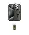 ieg™ iPhone 15 Pro Max Kılıf Nova Asil Prime - Siyah Joko Magic 5D Hayalet Cam