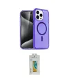 ieg™ iPhone 15 Pro Max Kılıf Nova Asil Prime - Siyah Polymer Nano Ekran Koruyucu