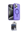 ieg™ iPhone 15 Pro Max Kılıf Nova Asil Prime - Siyah Vanessa Magic Cam