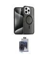 ieg™ iPhone 15 Pro Max Kılıf Nova Asil Prime - Siyah Vanessa Magic Cam
