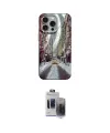ieg™ iPhone 15 Pro Max Kılıf Nova Doku Prime - Siyah Vanessa Magic Hayalet Cam