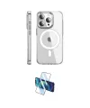 ieg™ iPhone 15 Pro Max Kılıf Nova Doku - Siyah 3D Antistatik Seramik Nano Ekran Koruyucu