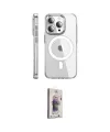 ieg™ iPhone 15 Pro Max Kılıf Nova Doku - Siyah Bilvis 3D Cam Ekran Koruyucu