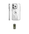 ieg™ iPhone 15 Pro Max Kılıf Nova Doku - Siyah Joko Magic 5D Hayalet Cam