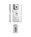 ieg™ iPhone 15 Pro Max Kılıf Nova Doku - Siyah Polymer Nano Ekran Koruyucu