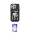 ieg™ iPhone 15 Pro Max Kılıf Nova Form Koleksiyonu - Siyah Bilvis 5in1 3D Magic Cam Ekran Koruyucu
