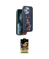 ieg™ iPhone 15 Pro Max Kılıf Nova Form Koleksiyonu - Siyah Buffer Cam Ekran Koruyucu