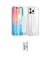 ieg™ iPhone 15 Pro Max Kılıf Nova Işık Koleksiyonu - Siyah Bilvis 0.18mm Plus Cam Ekran Koruyucu