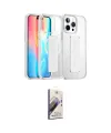 ieg™ iPhone 15 Pro Max Kılıf Nova Işık Koleksiyonu - Siyah Bilvis 3D Mat Cam Ekran Koruyucu