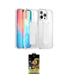 ieg™ iPhone 15 Pro Max Kılıf Nova Işık Koleksiyonu - Siyah Buffer Cam Ekran Koruyucu