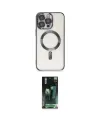 ieg™ iPhone 15 Pro Max Kılıf Nova Işık Özel Seri - Siyah 360 Mat Full Body Arka Koruyucu