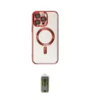 ieg™ iPhone 15 Pro Max Kılıf Nova Işık Özel Seri - Siyah Joko Magic 5D Hayalet Cam