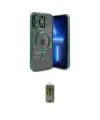 ieg™ iPhone 15 Pro Max Kılıf Nova Işık Özel Seri - Siyah Joko Magic 5D Hayalet Cam