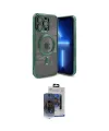 ieg™ iPhone 15 Pro Max Kılıf Nova Işık Özel Seri - Siyah Vanessa Magic Cam