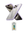 ieg™ iPhone 15 Pro Max Kılıf Nova Işık Serisi - Siyah Polymer Nano Ekran Koruyucu