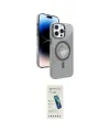 ieg™ iPhone 15 Pro Max Kılıf Nova Modern Prime - Şeffaf Pasifik Cam Ekran Koruyucu
