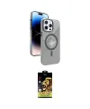 ieg™ iPhone 15 Pro Max Kılıf Nova Modern Prime - Siyah Buffer Cam Ekran Koruyucu