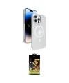 ieg™ iPhone 15 Pro Max Kılıf Nova Modern Prime - Siyah Buffer Cam Ekran Koruyucu