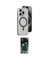 ieg™ iPhone 15 Pro Max Kılıf Odak Form Özel Seri - Siyah 360 Mat Full Body Arka Koruyucu