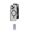 ieg™ iPhone 15 Pro Max Kılıf Odak Form Özel Seri - Siyah Joko Magic 5D Cam