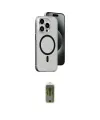 ieg™ iPhone 15 Pro Max Kılıf Odak Form Özel Seri - Siyah Joko Magic 5D Hayalet Cam