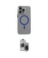 ieg™ iPhone 15 Pro Max Kılıf Odak Form Özel Seri - Siyah Vanessa Magic Hayalet Cam