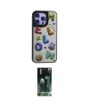 ieg™ iPhone 15 Pro Max Kılıf Odak Klasik Serisi - Şeffaf 360 Full Body Arka Koruyucu